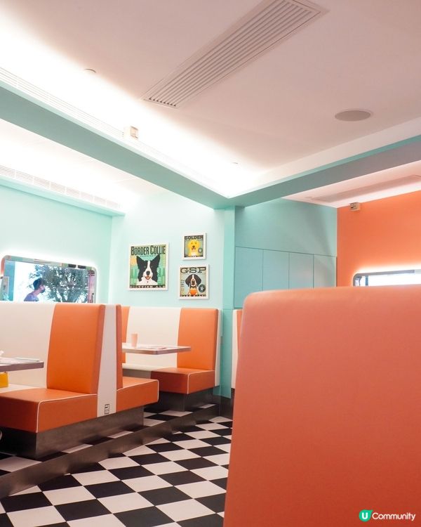 【集合打卡與寵物美容於一秘的美式餐廳】