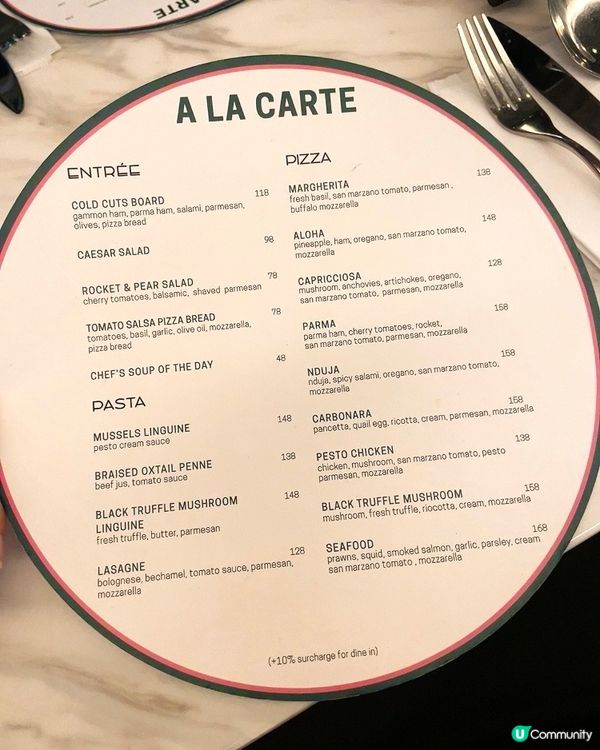 ［悠閒手作意式薄餅意粉專門店］