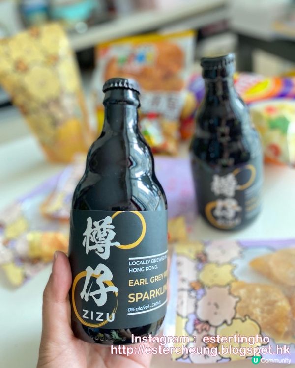 🍑🍹 白桃伯爵手工氣泡茶 