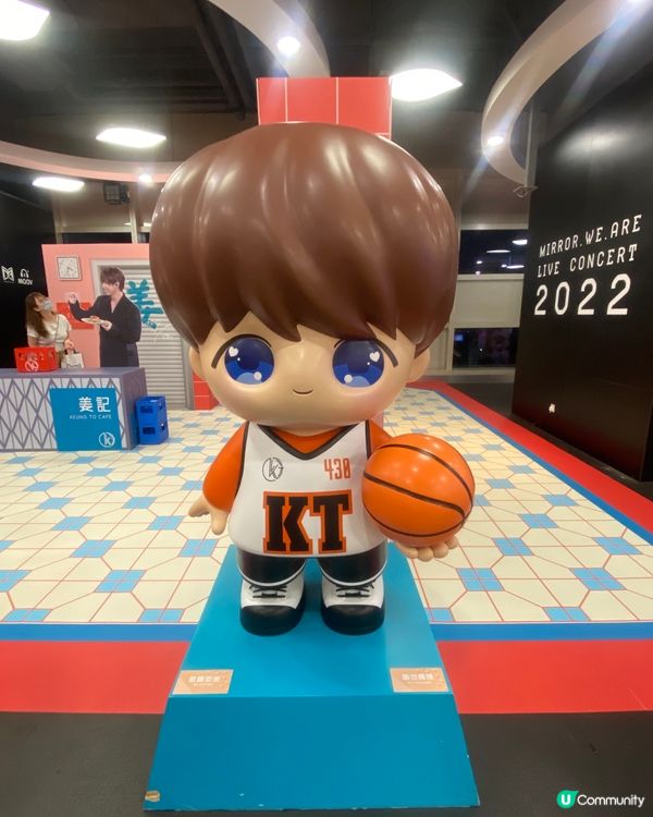 鏡仔紅磡體育館演唱會的應援展覽好靚，The one 10/F...