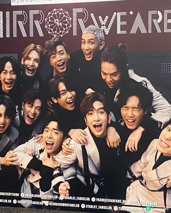 鏡仔紅磡體育館演唱會的應援展覽好靚，The one 10/F...