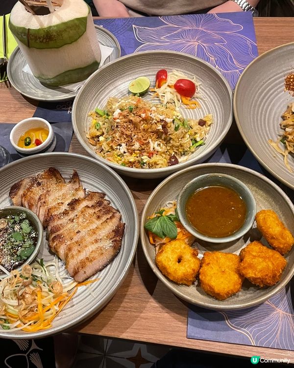 香港的泰國餐廳中，「Bamboo Thai」是少數符合口味的...