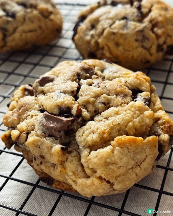 【邪惡分享】美式軟曲奇是我最喜歡的曲奇口味，這個食譜經幾次改...