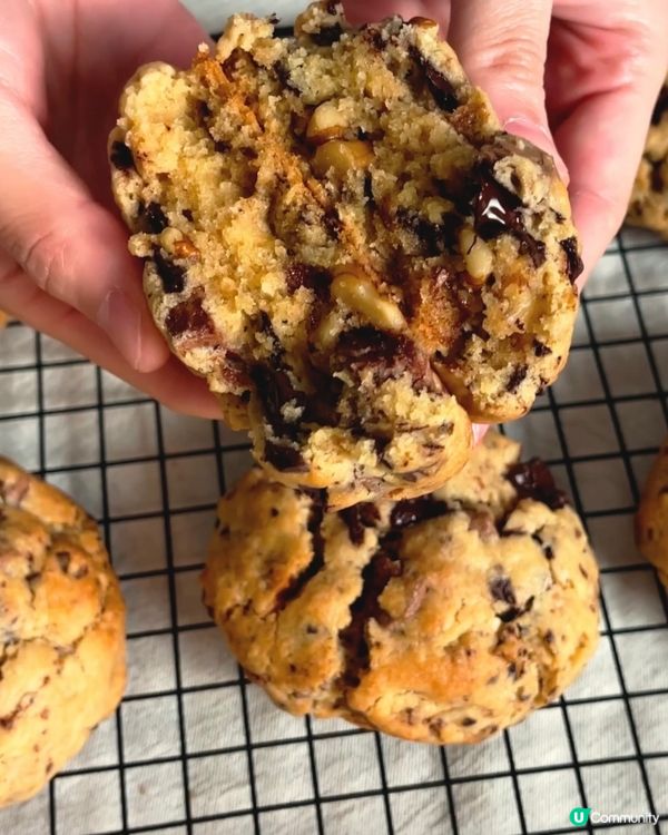 【邪惡分享】美式軟曲奇是我最喜歡的曲奇口味，這個食譜經幾次改...