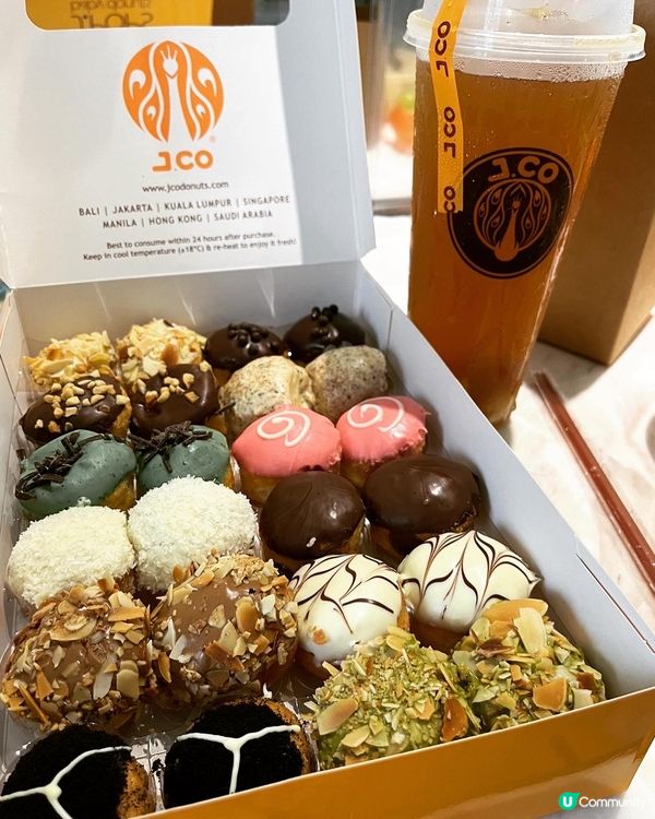 《J.Co Donuts》📍旺角站 