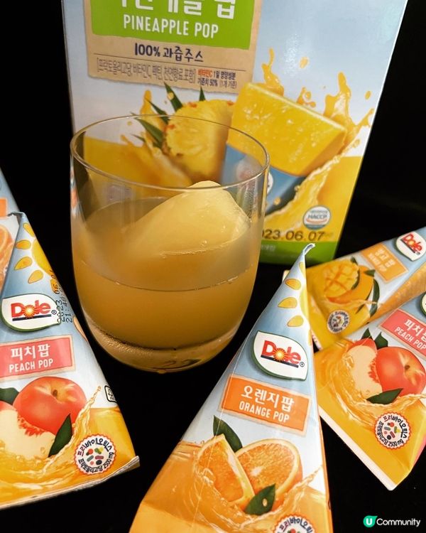 DOLE～POP POP果汁冰棒