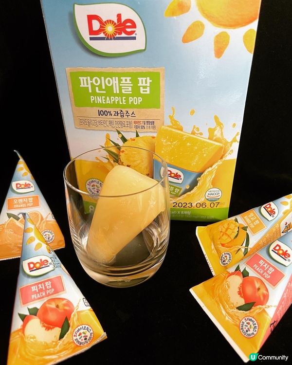 DOLE～POP POP果汁冰棒
