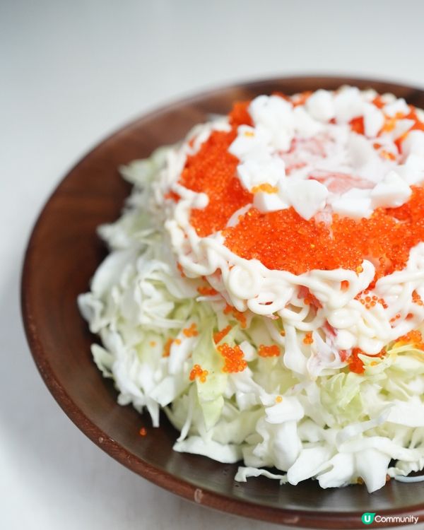 【日式蟹子椰菜沙律】