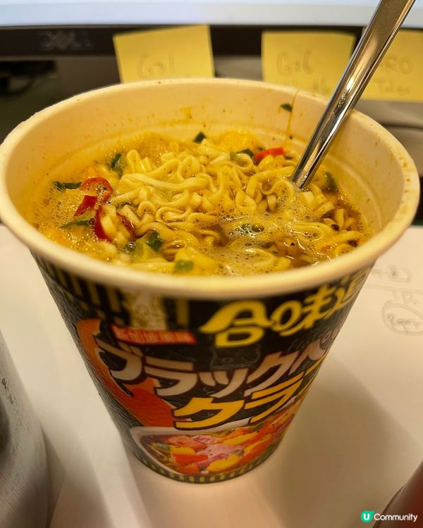 超邪惡午餐⋯⋯自家製撈麵(杯麵)