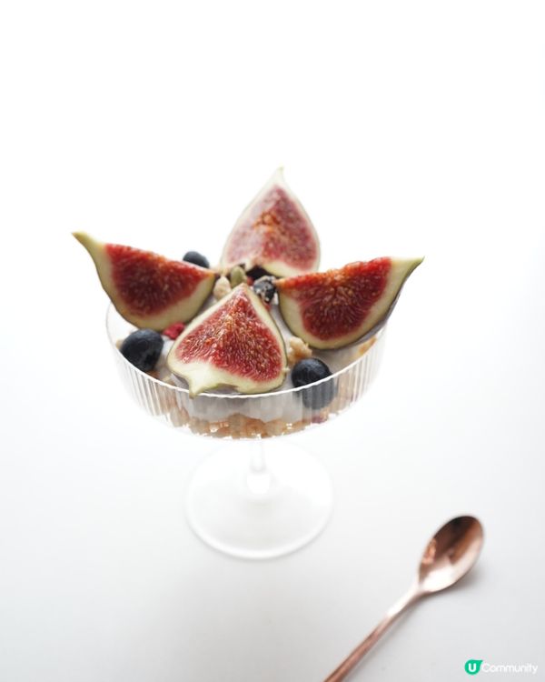是日需要甜，必食無花果蜜糖希臘乳酪❤️