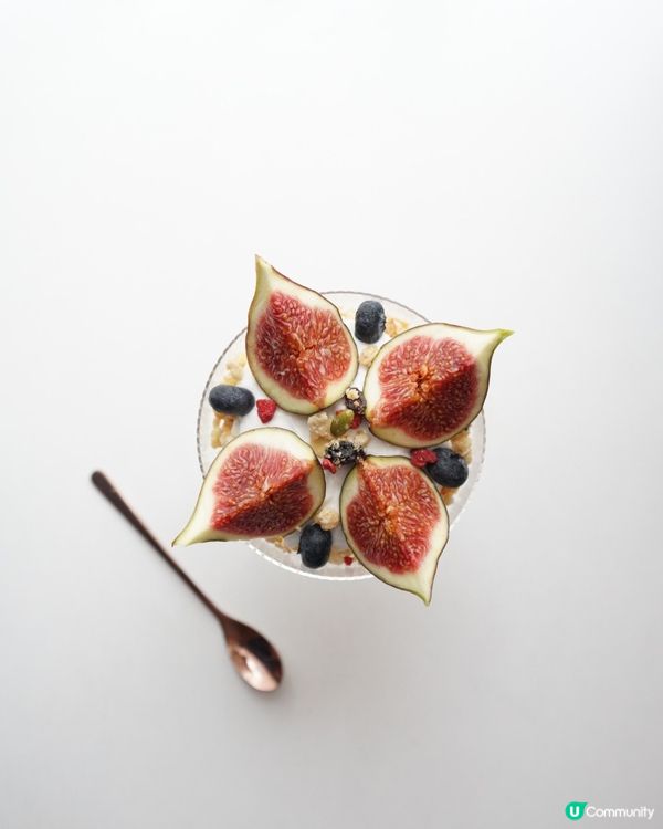 是日需要甜，必食無花果蜜糖希臘乳酪❤️