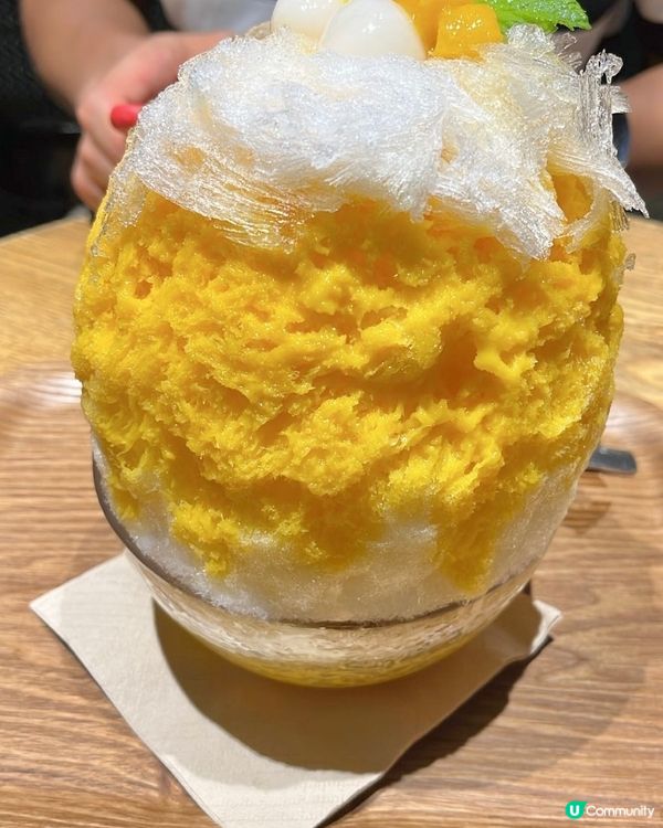 是日需要甜，必食芒果刨冰！兩個人食岩岩好呀😋