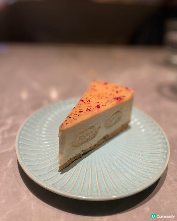 是日需要甜，必試玫瑰白桃蛋糕