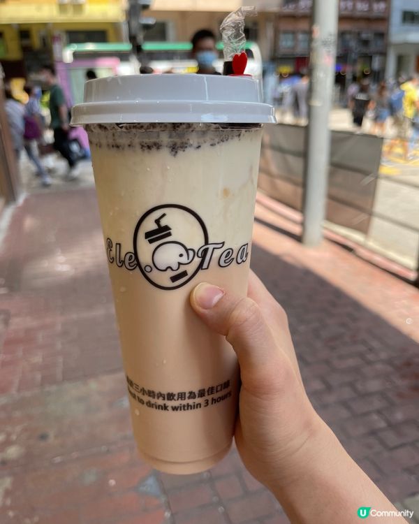 Oreo奶茶$24+$5芝士奶蓋