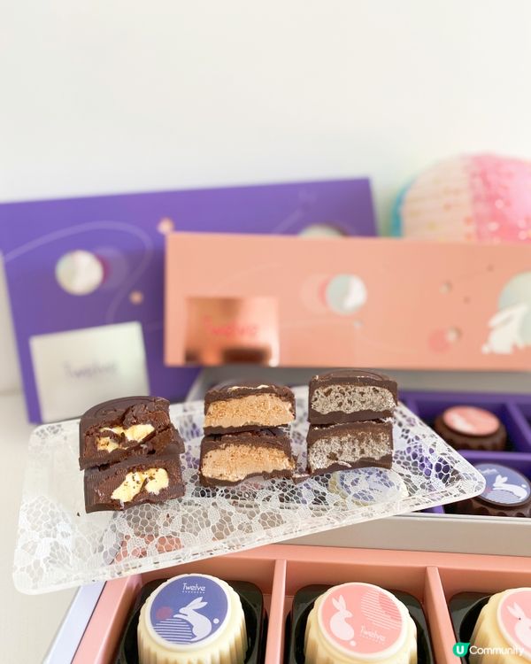 未到中秋正日傳統月餅、奶黃月餅、伯爵茶味、朱古力味月餅都食過...