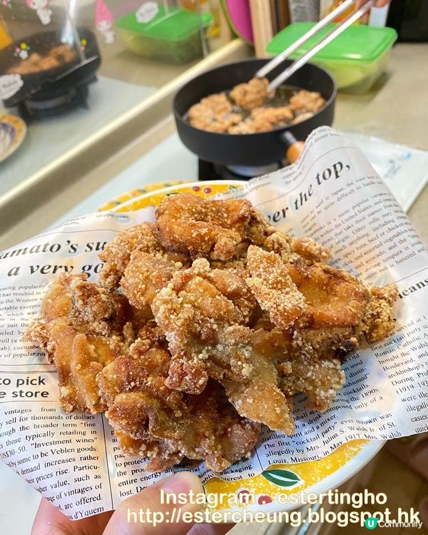 🥢 #今晚食乜餸 🍗 椒鹽炸雞 