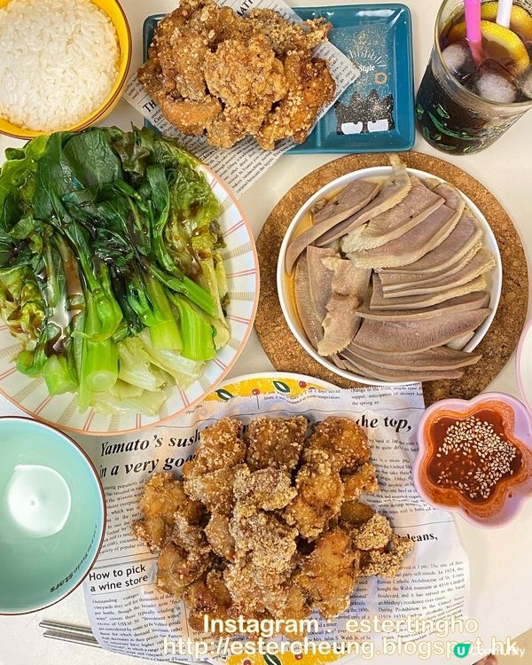 🥢 #今晚食乜餸 🍗 椒鹽炸雞 