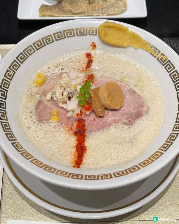 鯛白湯拉麵🍜 香濃鮮甜但唔腥👍🏻👍🏻 師傅會叫你先飲一啖湯試...