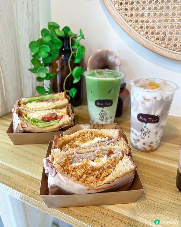 ✤♡ 新鮮製造鍋煮奶茶 • 吐司餡多足料 ♡✤