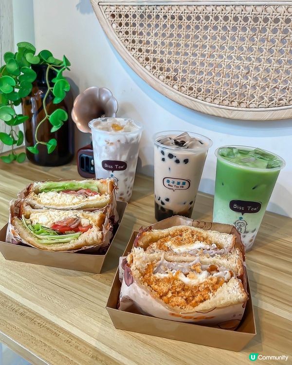 ✤♡ 新鮮製造鍋煮奶茶 • 吐司餡多足料 ♡✤