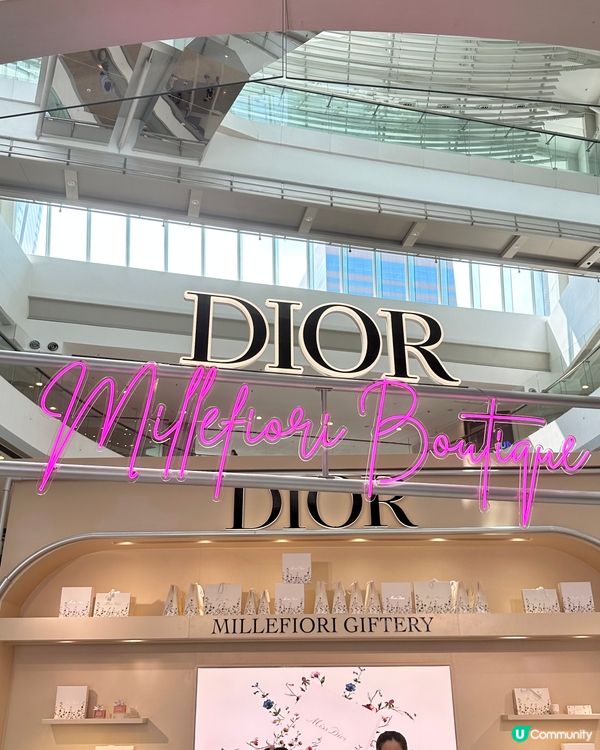 💐 Dior 喺中環ifc整咗嗰 Miss Dior Mil...