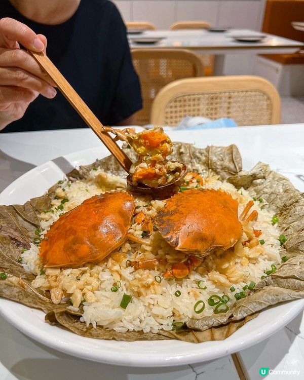 ✤♡ 除了酸菜魚還有爆膏荷葉蟹飯 ♡✤