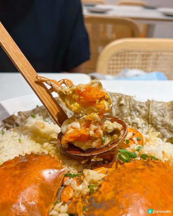 ✤♡ 除了酸菜魚還有爆膏荷葉蟹飯 ♡✤