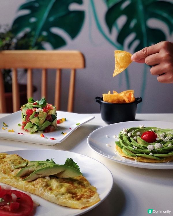 喺西營盤有間墨西哥嘅餐廳Verde MAR，佢哋以牛油果做出...