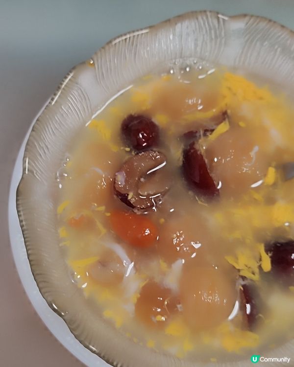 紅棗杞子桂圓雞蛋糖水