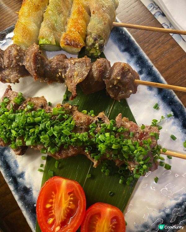 ⋯⋯銀杏（外觀好似提子咁青綠、用左嚟燒烤原來都咁好味、煙韌有...