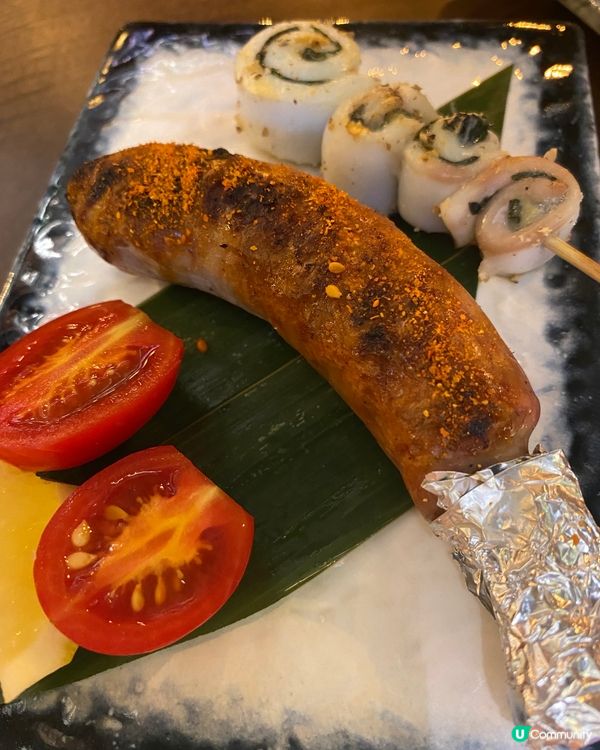 ⋯⋯銀杏（外觀好似提子咁青綠、用左嚟燒烤原來都咁好味、煙韌有...