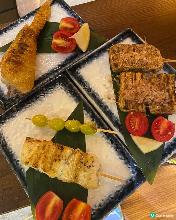 ⋯⋯銀杏（外觀好似提子咁青綠、用左嚟燒烤原來都咁好味、煙韌有...