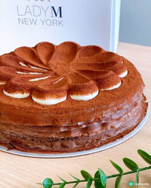 Lady M新口味 💕 Tiramisu千層蛋糕