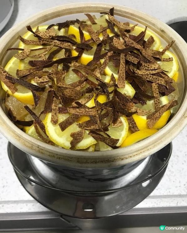 陳皮冰糖燉檸檬🍋