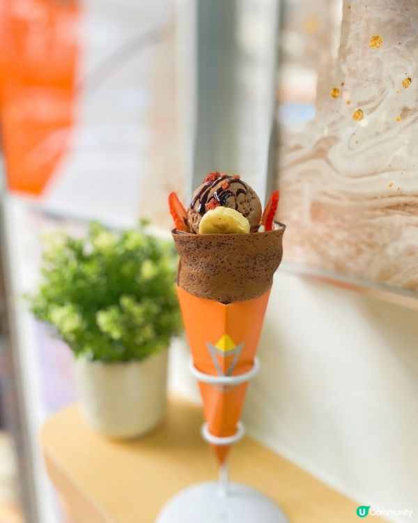 好鐘意食可麗餅，公司附近新開咗間crepe專門店😍