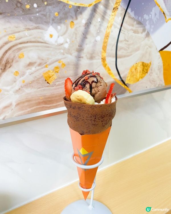 好鐘意食可麗餅，公司附近新開咗間crepe專門店😍