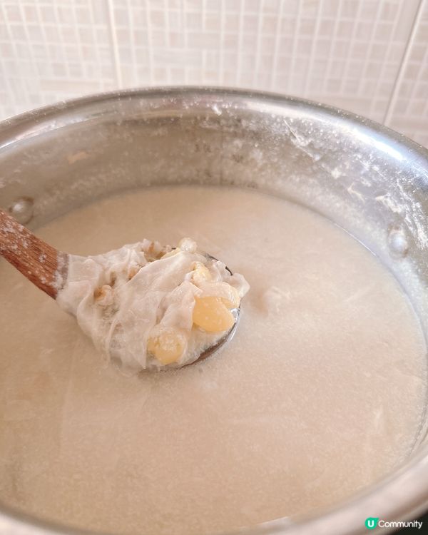 秋冬糖水 - 腐竹白果鮮白合薏米糖水