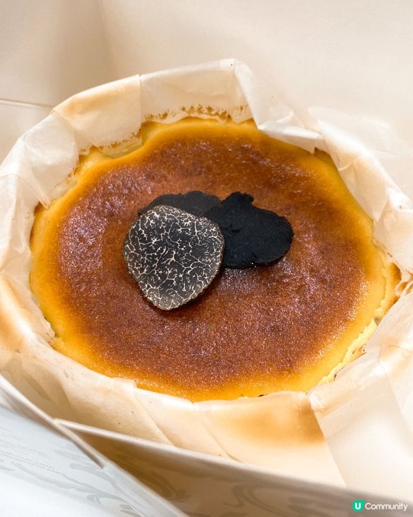 黑松露巴斯克芝士蛋糕🍰