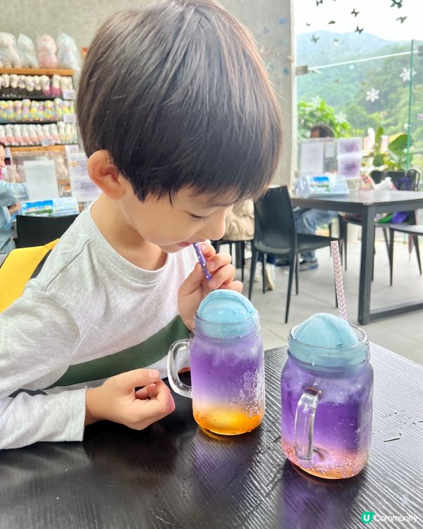 上星期我哋終於去咗大埔 蝶豆花園 啦！