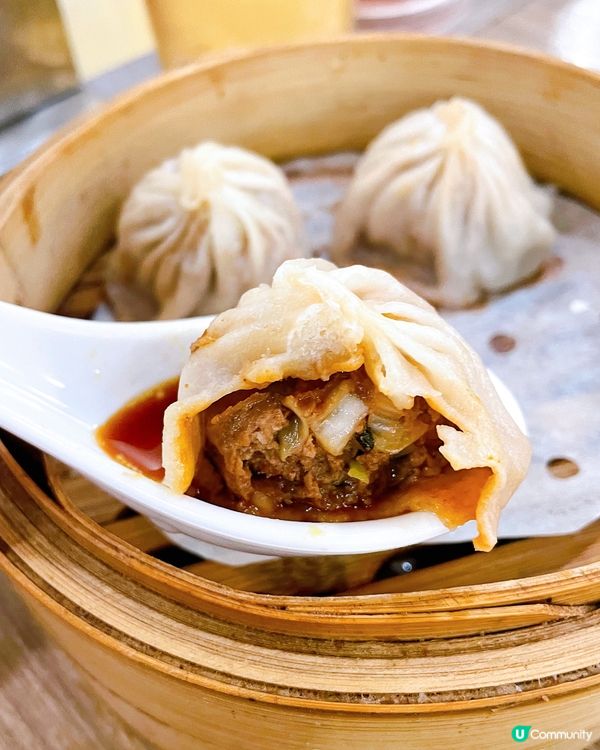 九龍城老字號名物 🐮 爆汁牛肉餅／羊肉小籠包