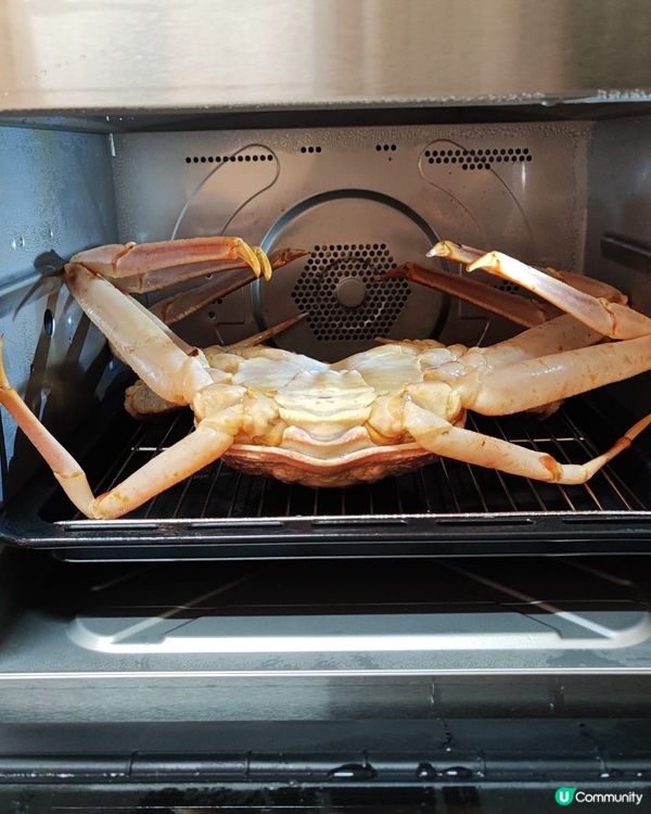 日本松葉蟹，今次只係清蒸，都好鮮甜