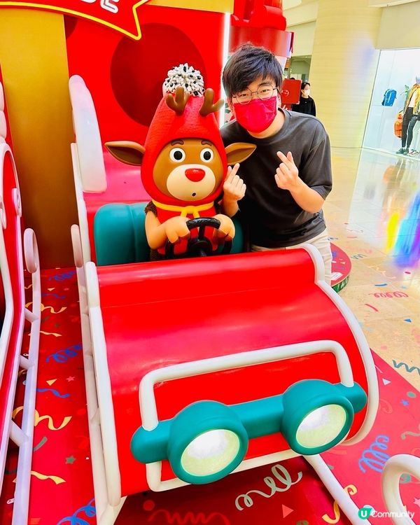 聖誕鹿都出嚟Busking😂