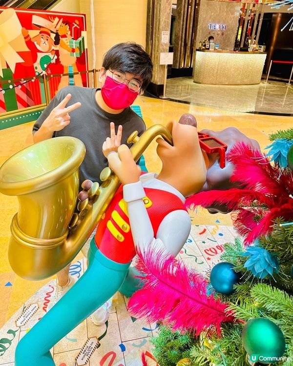 聖誕鹿都出嚟Busking😂