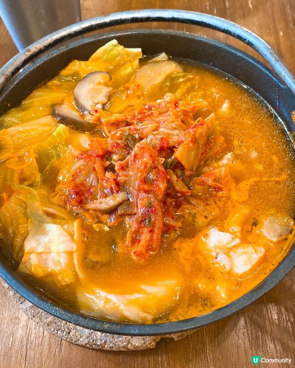 韓式泡菜雞肉烏冬