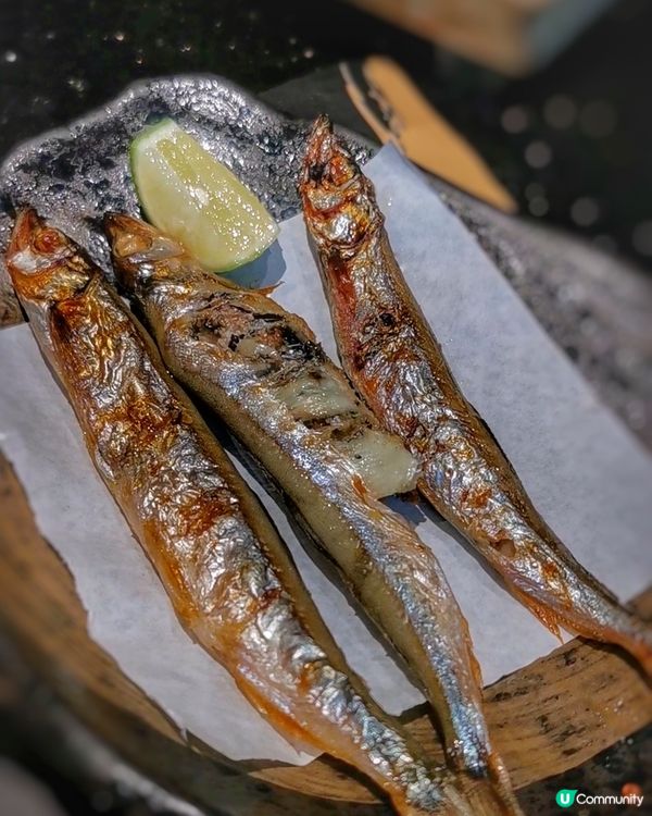 牛油焗多春魚