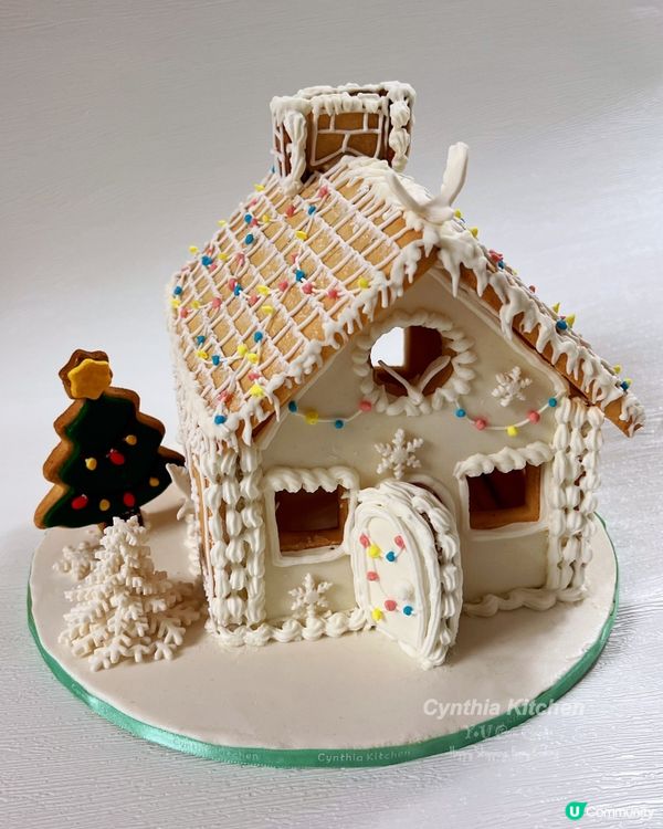 大街小巷開始充滿聖誕氣氛，製作一間薑餅屋，可愛的造型，充滿聖...