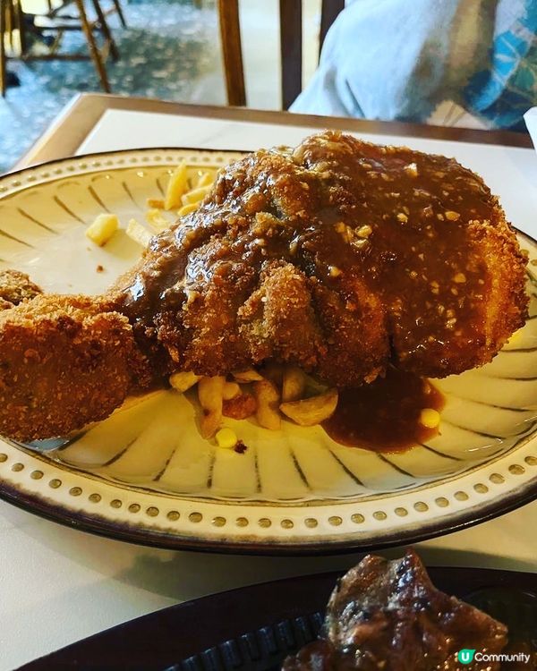 🍴超巨形吉列豬扒 懷舊扒房