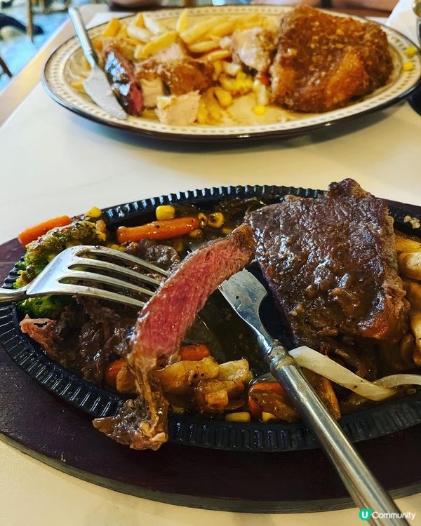 🍴超巨形吉列豬扒 懷舊扒房