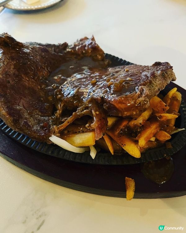 🍴超巨形吉列豬扒 懷舊扒房