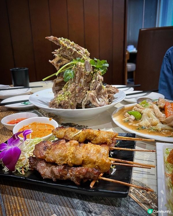 二訪‼️🇹🇭 餐廳食物份量很足，很適合跟一班朋友來聚餐‼️🍻...